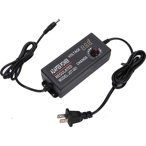 Adaptateur secteur réglable AC/DC 9-24V 3A Adaptateur secteur anti-interférence (1/5)