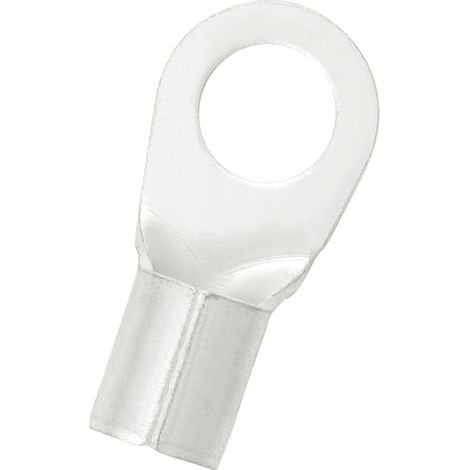 Cosses à œillet RS PRO, Non-isolée, Argent, 16mm², 8.4mm, 14mm
