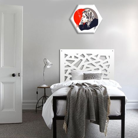 APOCALYPSE - Pannello in PVC traforato - Parasole - Colore: bianco - Misura: 48x48 cm (1/3)