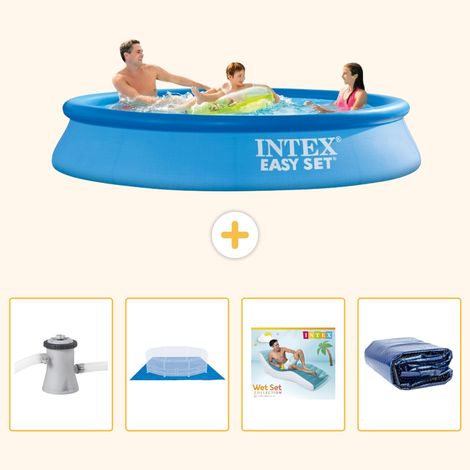 Intex Piscine Easy Set Ronde - 305x61 cm - 5-pièces S345 (1/5)