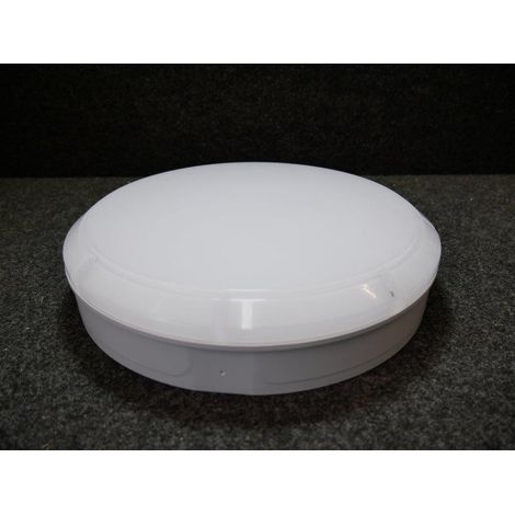Hublot exterieur LED 13W polycarbonate cercline blanc Ø 300x70mm 4000K 1200lm 230V non-dimmable IP65 LARA LED Thorn (1/2)