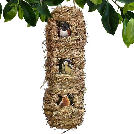 Cage à oiseaux écologique en forme de larme, fabriquée à la main par KLB (1/4)