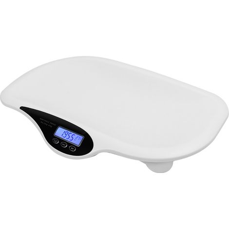 Balance bébé électronique numérique précise 20kg/44lb, pèse-bébé digital haute précision pour nourrisson, balance infantile fiable, 20 kilogrammes, usage domestique. (1/5)
