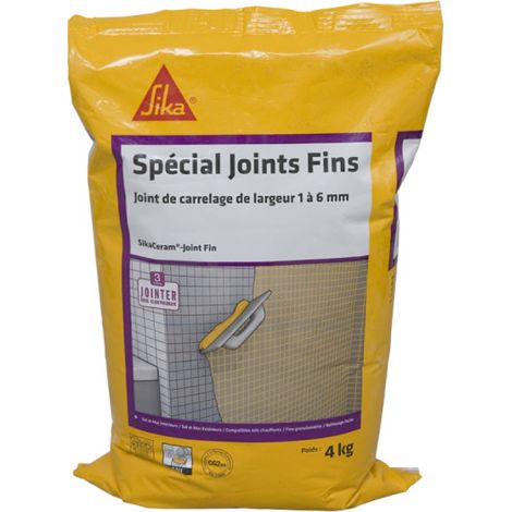 Stucco per piastrelle per interni ed esterni pronto all'impasto - SIKA SikaCeram Stucco fine - Manhattan - 4 kg