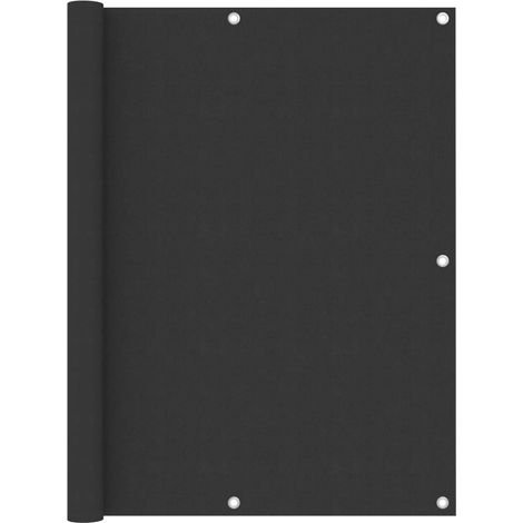 Écran de balcon brise pare vue protection confidentialité 120 x 300 cm tissu oxford anthracite