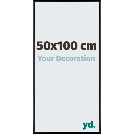 yd. - Cadre photo 50x100 - Noir Mat - Aluminium - Kent (1/5)