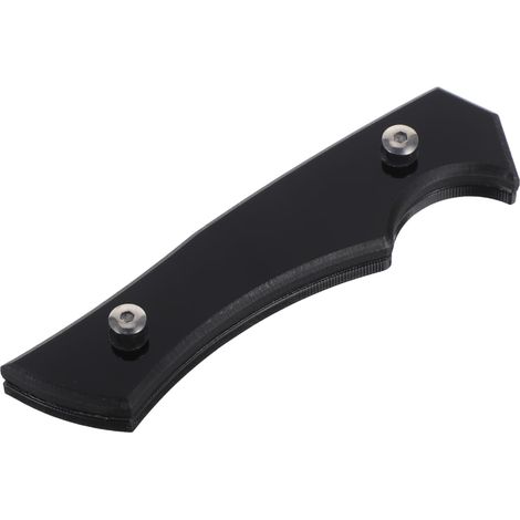 Manche de Couteaux Poignée Amovible Ergonomique Robuste la Cuisine en Acrylique Noir Trou de 0.4mm pour Usage Polyvalent Cuisine Professionnelle et Maison (1/5)
