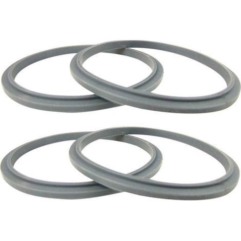 Accessoires pour presse-agrumes Nutri,Joint de couvercle Nutri Juicer,Joint d'étanchéité pour presse-agrumes Bague d'étanchéité blanche, pour presse-agrumes maison Nutri 600W/900W(4pc) (1/3)