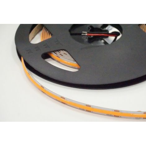 Ruban LED COB 480 9W/m orange 12V IP20 5m gradable Eco (1/4)