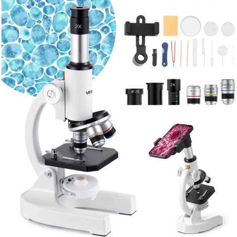 Microscope Monoculaire Professionnel Kit de Microscope Composé (1/5)