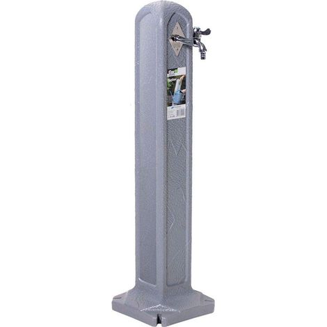 Prosperplast Tanker fontana da giardino grigio design pietra