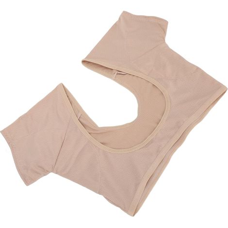 Gilet Anti-transpiration Sous les Bras, Séchage Rapide, 3 Couches, évacuation de l'humidité, pour Femmes, Gymnastique, Yoga, Cyclisme, Couleur de Peau (M) (1/5)