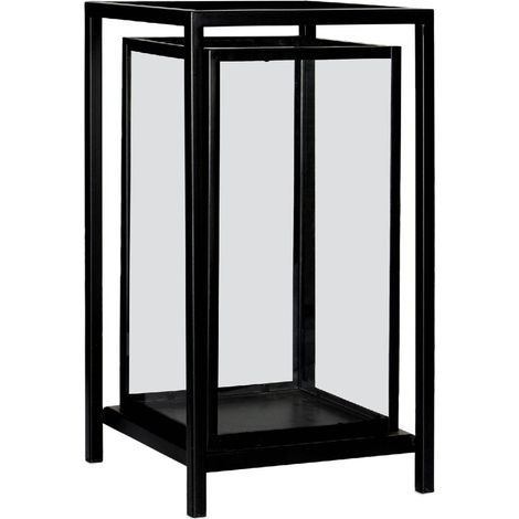ANDREA HOUSE AX71538 Portavelas Metal Negro 23x23x41 CM - ref: AX71538 (1/2)