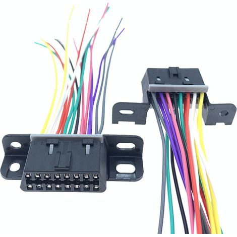 Universeller 16-poliger Kfz-Computerdiagnosestecker, universeller Hauptdiagnosestecker, universeller OBD-Vollstecker (1/4)