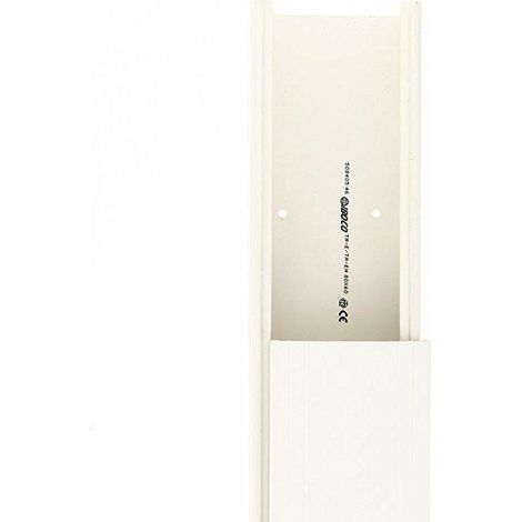 Bocchiotti ta-n 80x60 w canale porta apparecchi e porta cavi bianco 1 metro  b01858