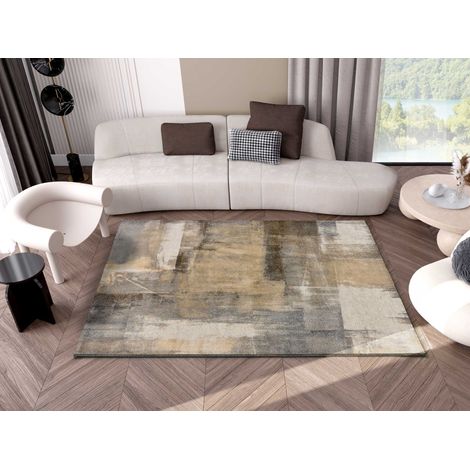 ATTICGO Tapis abstrait CREAM 57 Beige 160x230 cm (1/4)