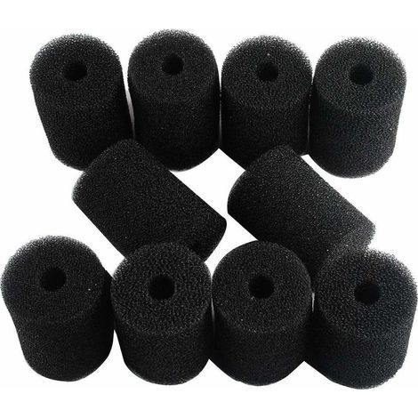 – Pack de 10 brosses en mousse pour robots de piscine – Compatibles Polaris 180, 280, 360, 380, 480, 3900 Sport – Nettoyage efficace (1/5)