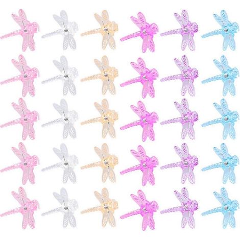 Pinces de jardinage en plastique en forme de fleur pour plantes grimpantes (120 pièces) (1/5)