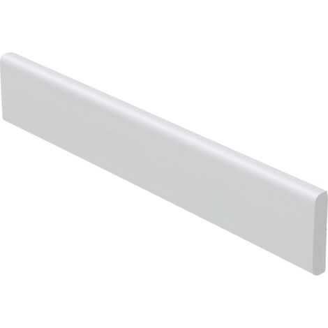 Primo Abdeckleiste 250 cm 43 x 9 mm weiß selbstklebend Sockelleiste