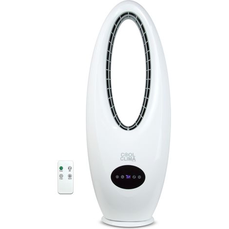 Ventilateur oscillant sans pales 45W avec télécommande