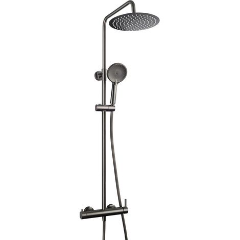 Conjunto de ducha telescópica INVERTER R TITANIO monomando (1/3)