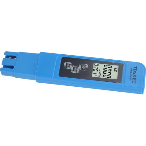 Tragbares 3-in-1-Wasserqualitätsmessgerät, TDS-, EC- und Temperaturmesser, blauer HD-LED-Bildschirm (1/5)
