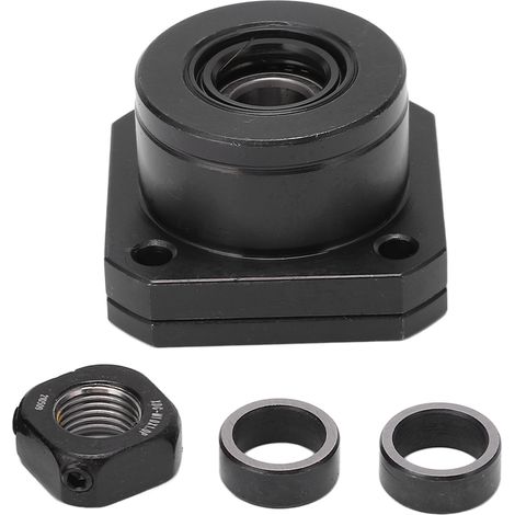 Ballscrew End Support Carbon Steel Stable Rotation Performance FK10 End Support Bearing Mount for SFU 1610