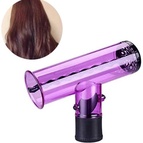 Embout Boucleur Pour Seche-Cheveux - Polycarbonate Haute Temperature - Compatible Avec La Plupart Des Seche-Cheveux - 1 Piece (1/5)