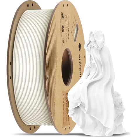 Anycubic Mattes PLA-Filament, weiß, 1 kg (1/5)