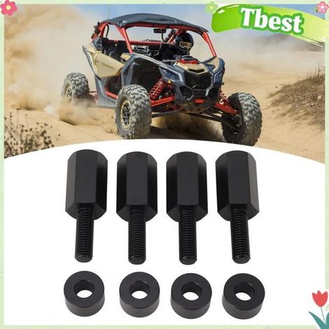 Rehausseur de siège UTV - TBEST - X3 - Kit montage avec 4 entretoises - Plus d'espace pour les jambes - Confort ergonomique (1/5)