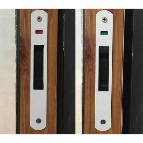 Schiebetürschloss – Beschläge für Schiebetür- und Fensterverriegelungen aus Edelstahl für den Haushaltsbereich (1/4)