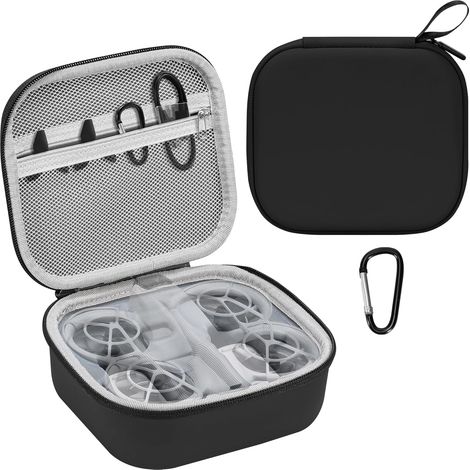 Sacoche de Transport pour DJI Neo Sac de Rangement de Voyage pour DJI Neo Drone Aceessories (per DJI Neo, Black)