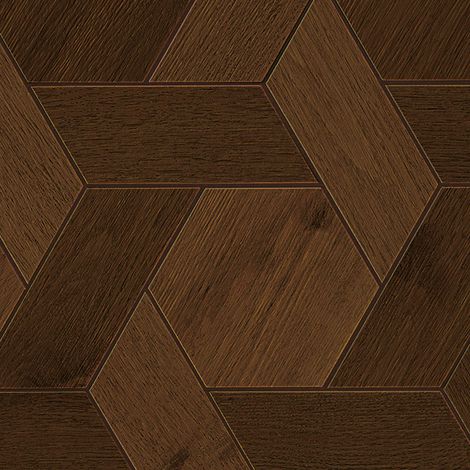 Carrelage effet Parquet Bois Chêne Cuir Mix 40x34,6x0,95 cm Mat Lorenta - Sol et mur intérieur (vendu par carton de 0,83 m²) - RO'MA CARRELAGE