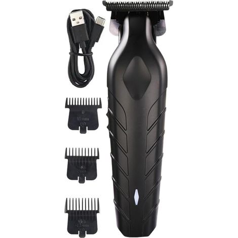 Coiffeurs De Cheveux Pour Hommes, Tondeuse À Avec Coupe-barbe - Clipper Des Hommes Rechargeables Le Poids Light Rechargeable Et Sans Fil, 15x2 Cm, Les (1/5)