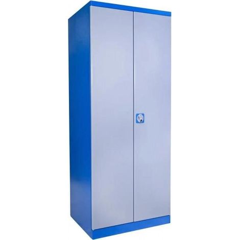 Güde – Armoire d'atelier 2 portes – 4 étagères amovibles 780 x 580 mm – Ossature métallique – Capacité de charge 40-50 kg