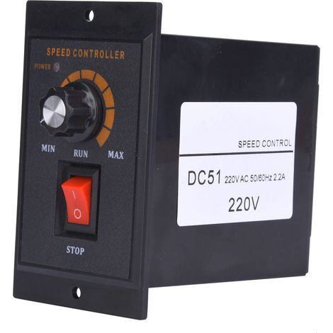 DC-51 Gleichstrommotorregler, Permanentmagnet-Steuerung, 120 W, 2,2 A, Vorwärtslauf, Ausgang 0–220 V DC (1/5)