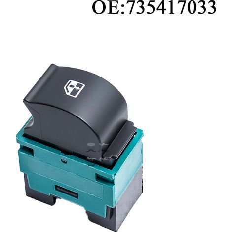 735417033B est un composant pour les pièces de commande/interrupteur de lève-vitre automobile Fiat. (1/4)
