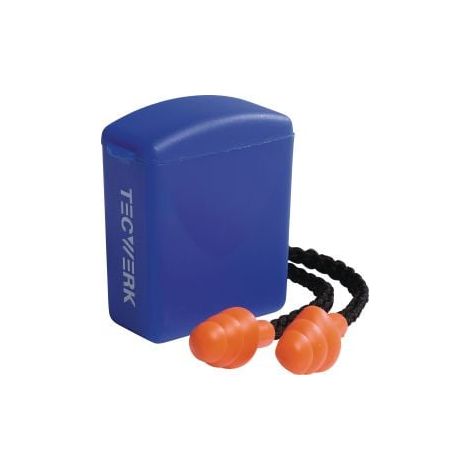Tapones  para  los  oídos  SAFELINE  I  EN  353-2  SNR  32  dB  1PA/Caja  TECWERK (1/5)