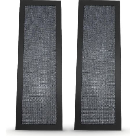 Filtre Anti-poussière pour Ventilateur PC, 120 X 360 Mm, 2 Grilles en PVC, Cadre Magnétique, Filtre Noir pour Ordinateur (1/5)