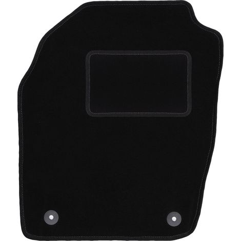 Tapicería negra mate para el asiento del conductor de: Opel Agila A hatchback (2000-2007) (1/5)