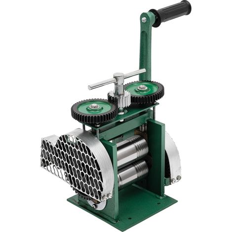 Macchina per laminazione manuale, assemblaggio di utensili per la pressatura di gioielli con manovella per la creazione di gioielli, strumento fai da te per gioielli ecologici (1/5)