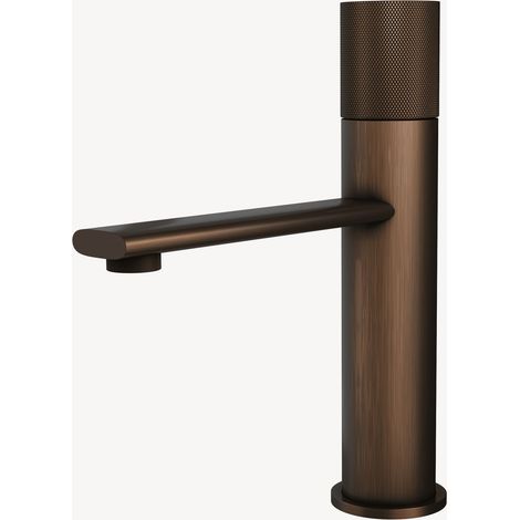 Miscelatore lavabo in ottone antico