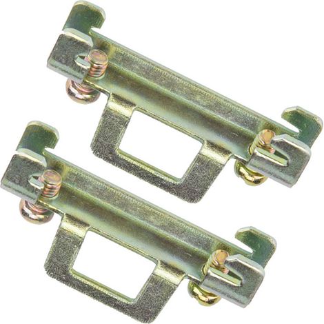 10 clips métalliques pour rail de relais de 35 mm (1/5)