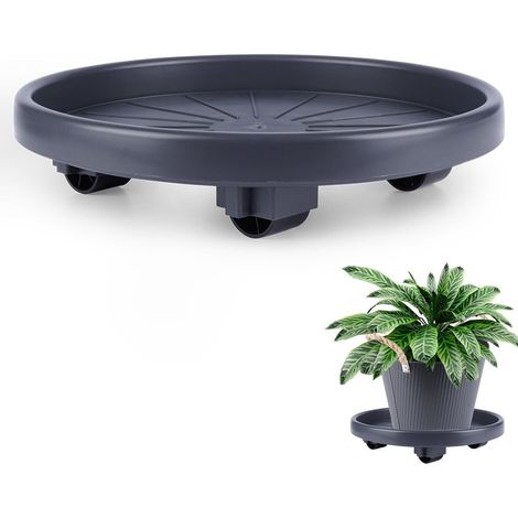 Maceta con ruedas material duradero y facil de mover