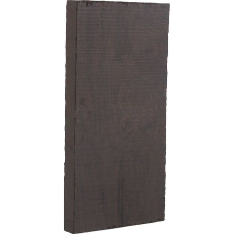 Planche en Ébène Noire pour Manches d'Outils, Instruments de Musique et Artisanat DIY - 120x60x10mm