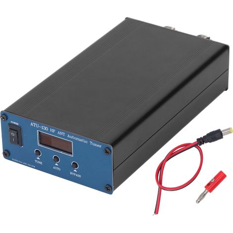 1.8-50MHz 200W micro syntoniseur automatique d'antenne HF 10-15VDC avec afficheur OLED (1/5)