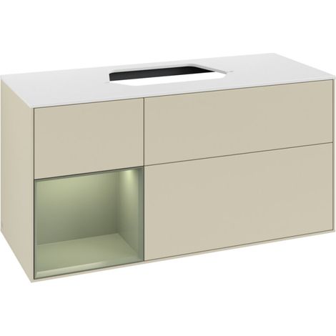 Villeroy & Boch G411GMHJ Meuble sous-vasque Finion G41