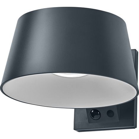 Applique murale LED solaire OSRAM Endura Style Brella, 10.1W, blanc chaud 3000K, 930 lm, capteur PIR, IP54, 18 jours (1/4)