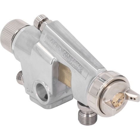 Farbspritzpistole 98 PSI Pneumatisches Feinzerstäubungs-Sprühgerät Werkzeugset für die Produktion 2,5 Kaliber (1/5)