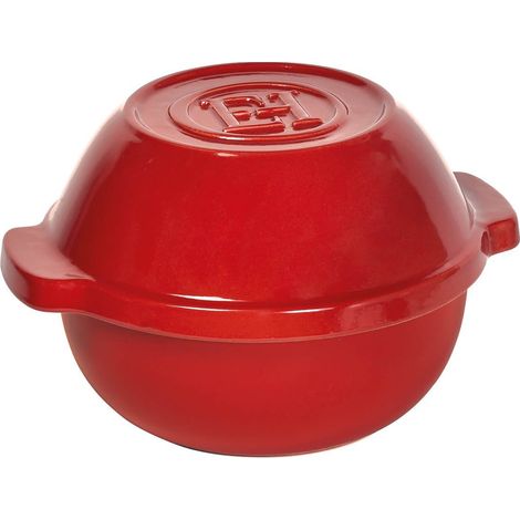 Diable à pommes de terre céramique rouge Grand Cru Emile Henry (1/5)